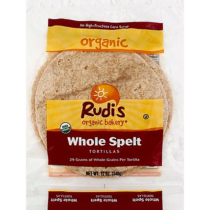Rudis Organic Bakery Tortillas Organic Whole Spelt - 12 Oz - Image 2