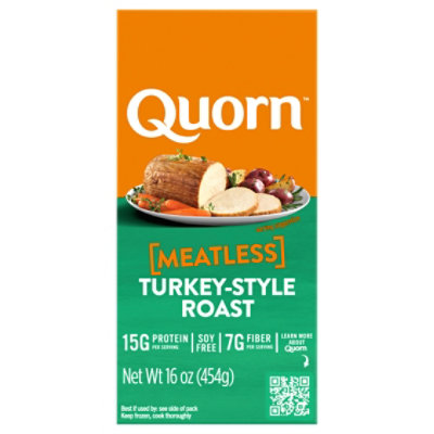 Quorn Meatless Roast Non GMO Soy Free - 16 Oz