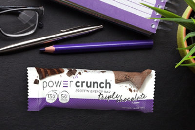 Power Crunch Energy Bar Protein Triple Chocolate - 1.4 Oz - Image 3
