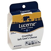 Lucerne Cheese Crumbled Goat - 4 Oz - Image 1
