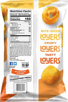 Lay's Layers Three Cheese Flavored Potato Chips - 4.75 Oz - Image 6