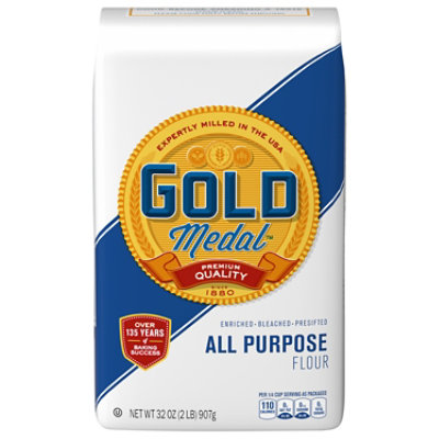 Gold Medal Bleached Enriched Presifted All Purpose Flour - 32 Oz - Image 3