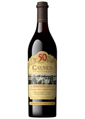 Caymus Cabernet Sauvignon 40th Anniversary Wine-1 LTR (Limited quantities may be available in store)