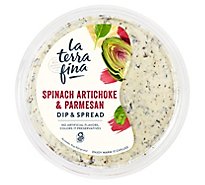 La Terra Fina Dip & Spread Spinach Artichoke & Jalapeno - 10 Oz