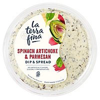 La Terra Fina Dip & Spread Spinach Artichoke & Jalapeno - 10 Oz - Image 1