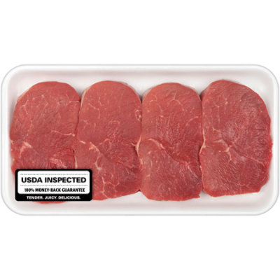 Beef USDA Choice Chuck Mock Tender Steak Extreme Value Pack - 3.5 Lb - Image 1