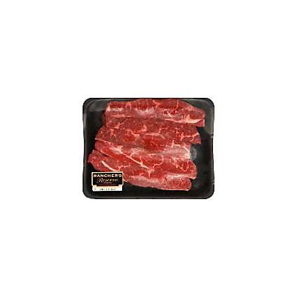 Beef USDA Choice Chuck Short Rib Flanken Style Boneless - 1 Lb - Image 1