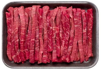 USDA Choice Beef Top Sirloin Strips Stir Fry - 1.00 Lb