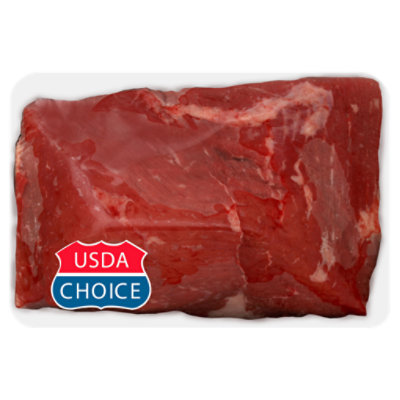 USDA Choice Beef Round Bottom Round Flat Whole - 10 Lb - Image 1