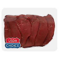 Meat Counter Beef USDA Choice Round Tip Steak - 1.00 Lb - Image 1