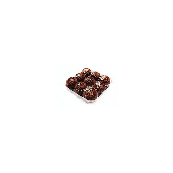 Bakery Cupcake Chocolate 10 Count - Each