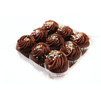 Bakery Cupcake Chocolate 10 Count - Each