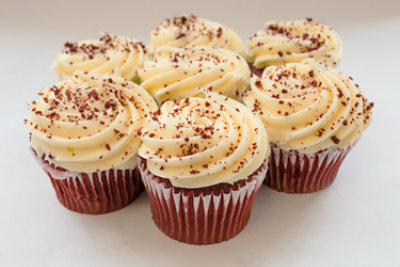 Bakery Cupcake Red Velvet 24 Count - Each