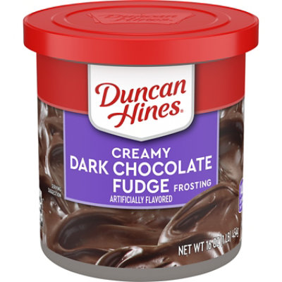 Duncan Hines Creamy Frosting Home-Style Dark Chocolate Fudge - 16 Oz