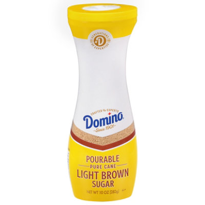 Domino Sugar Pure Cane Light Brown - 10 Oz - Image 1