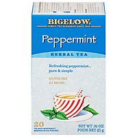 Bigelow Herbal Tea Caffeine Free Peppermint - 20 Count - Image 3