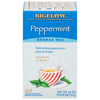 Bigelow Herbal Tea Caffeine Free Peppermint - 20 Count - Image 5