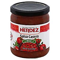 Herdez Salsa Casera Mild Jar - 15.2 Oz - Image 1