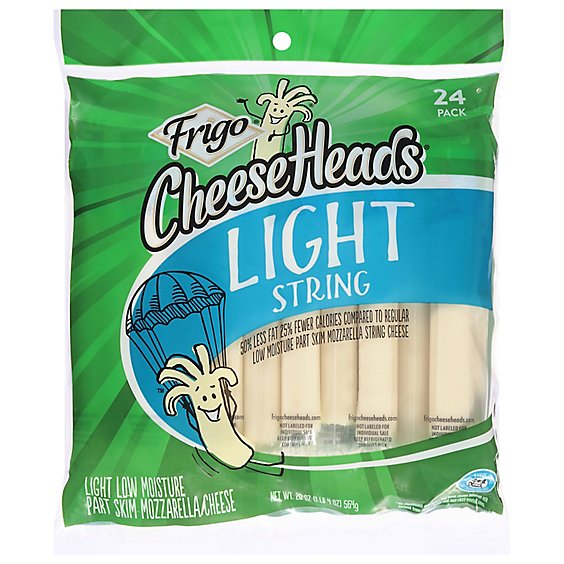 Frigo Cheese Heads Cheese String Light 24 Count - 20 Oz