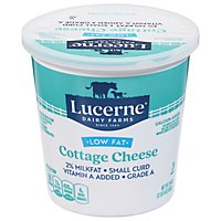 Lucerne Cottage Cheese Small Curd 2% Milkfat Lowfat - 24 Oz - Image 2