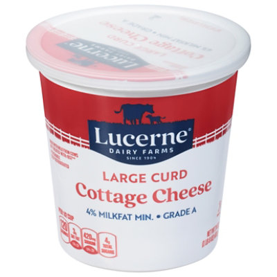 Lucerne Cottage Cheese 4% Large Curd - 24 Oz - Image 4