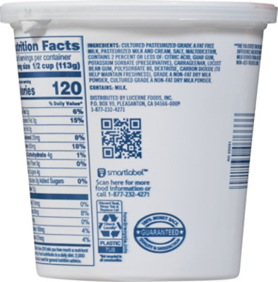 Lucerne Cottage Cheese 4% Large Curd - 24 Oz - Image 7