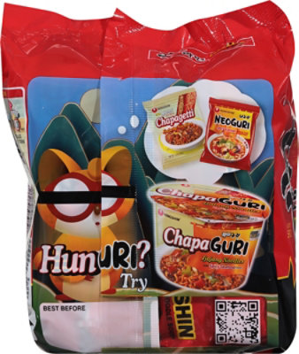 Nongshim Noodle Soup Shin Ramyun Gourmet Spicy Family Pack - 4-4.2 Oz - Image 6