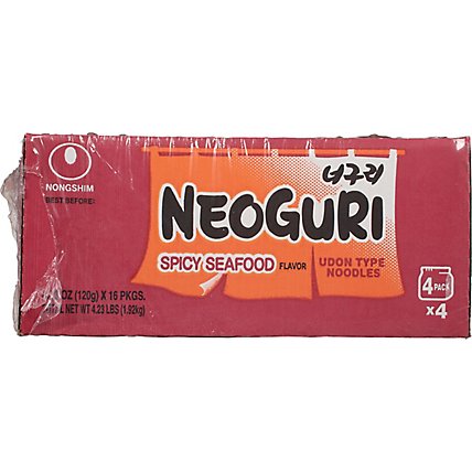 Nongshim Neoguri Spicy Seafood Noodles - 4-4.2 Oz - Image 6