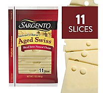 Sargento Natural Aged Swiss Cheese - 7 Oz