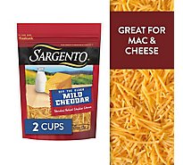 Sargento Off The Block Fine Cut Mild Cheddar Shredded Cheese - 8 Oz