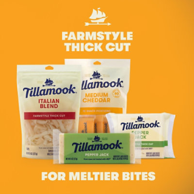 Tillamook Cheese Slices Pepper Jack Farmstyle Thick Cut - 12 Oz - Image 4