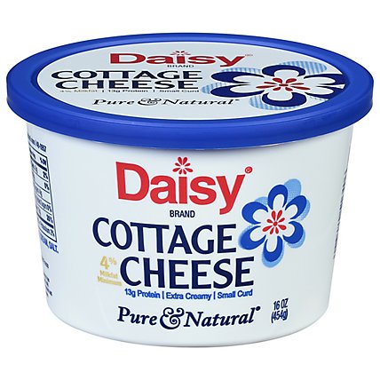 Daisy Cheese Cottage Small Curd 4% Milkfat Minimum - 16 Oz - Image 3