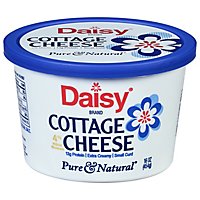 Daisy Cheese Cottage Small Curd 4% Milkfat Minimum - 16 Oz - Image 1