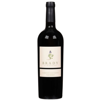 Brady Wine Cabernet Sauvignon - 750 Ml - Image 3