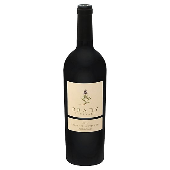 Brady Wine Cabernet Sauvignon - 750 Ml