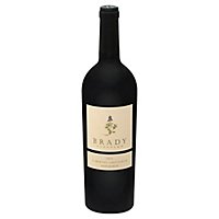 Brady Wine Cabernet Sauvignon - 750 Ml - Image 1
