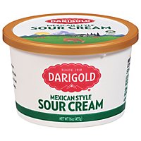 Darigold Mexican Style Sour Cream - 16 Oz - Image 1