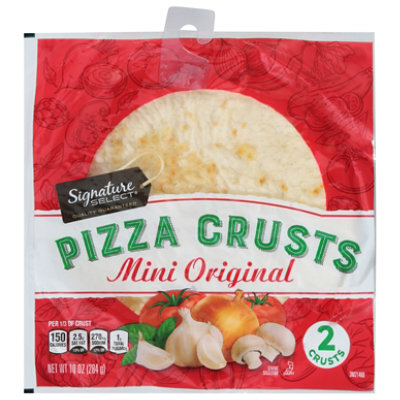 Signature SELECT Pizza Crust Mini Bag 2 Count - 10 Oz - Image 2