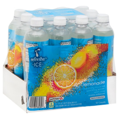 Signature SELECT Water Sparkling Ice Lemonade - 12-17 Fl. Oz.