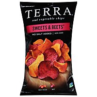 TERRA Vegetable Chips Sweet & Beets No Salt Added - 6 Oz - Image 1