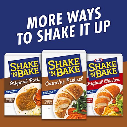 Shake 'N Bake Crunchy Pretzel Seasoned Coating Mix Packets 2 Count - 4.6 Oz - Image 8
