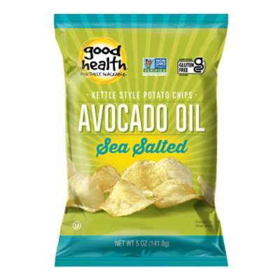 Good Health Kettle Chips Avocado Oil Sea Salt - 5 Oz - Image 2