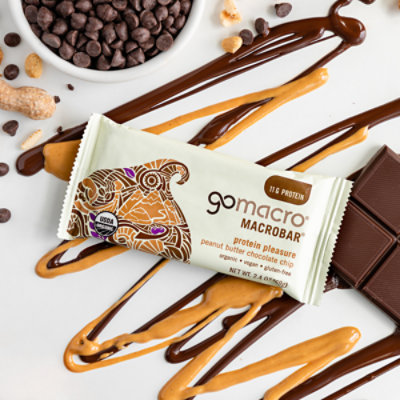 GoMacro Macrobar Peanut Butter Chocolate Chip - 2.5 Oz - Image 4