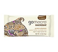 GoMacro Macrobar Peanut Butter Chocolate Chip - 2.5 Oz