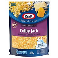 Kraft Natural Cheese Finely Shredded Triple Cheddar - 8 Oz - Image 2