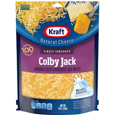 Kraft Natural Cheese Finely Shredded Triple Cheddar - 8 Oz