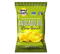 Good Health Kettle Chips Avocado Oil Lime Ranch - 5 Oz
