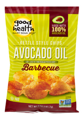 Good Health Kettle Chips Avocado Oil Barbecue Flavored - 5 Oz - Image 3