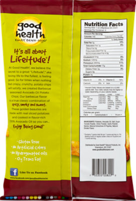 Good Health Kettle Chips Avocado Oil Barbecue Flavored - 5 Oz - Image 5