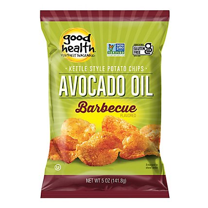 Good Health Kettle Chips Avocado Oil Barbecue Flavored - 5 Oz - Image 1